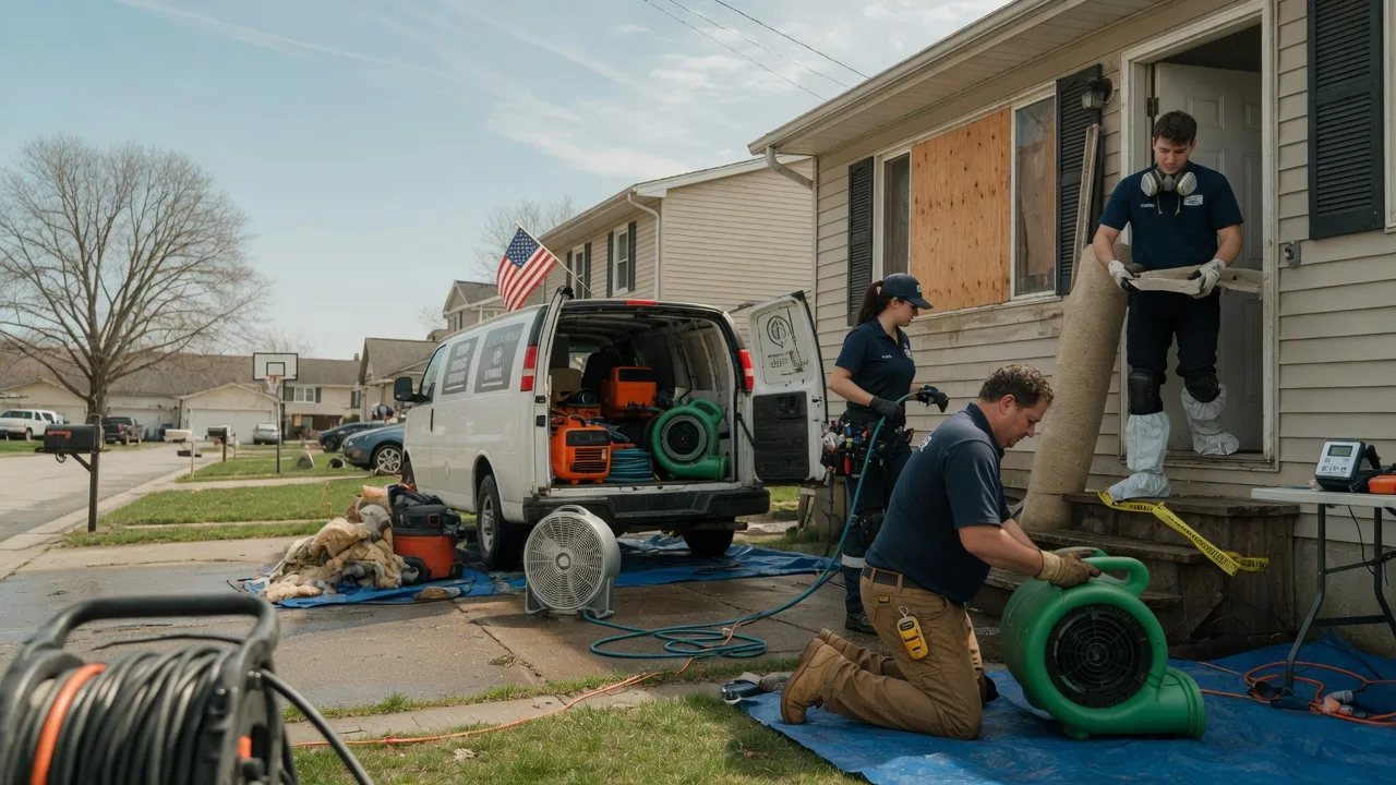 Water Damage Restoration in Cut Off, LA near me